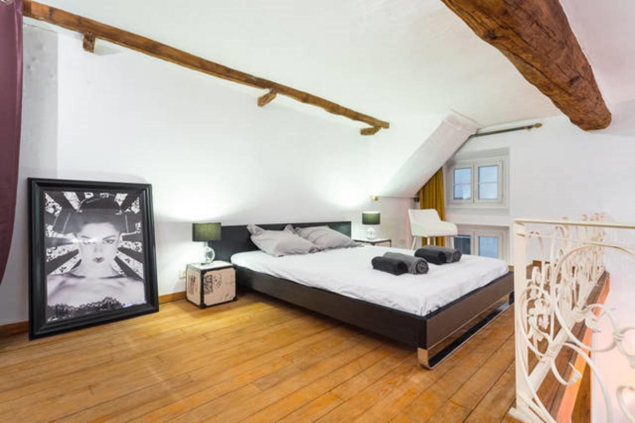 Le Prefecture - Luxueux F3 En Duplex, Ascenseur, Coeur Vieux-Nice Apartment Exterior photo